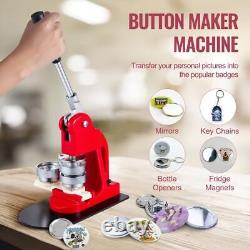 VEVOR Button Maker Machine 58mm Button Maker Machine 2.25 inch Badge Maker