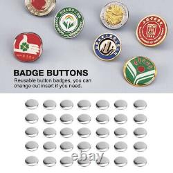 1000pcs 2000pcs Maker Machine Diy Pin Badge Button Cover Parts 1-1/4 1-3/10
