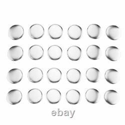 1000pcs 2.28 58mm /bottom Cover Pin Button Parts For Badge Maker Machine Set