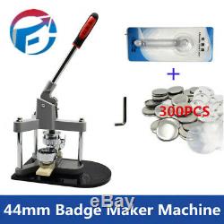 1,73 44mm Bouton Maker Machine Badge Poinçonneuse & Cercle Cutter Bricolage Cadeaux De Noël