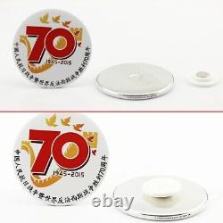 200Pcs 25mm-75mm Étiquettes Magnétiques Vides pour Fabrication de Badges