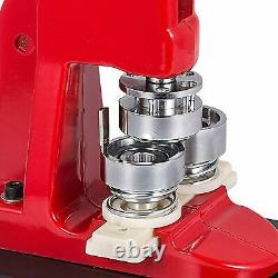 32mm 1,25'' Bouton Maker Badge Press 500 Pcs Circle Cutter Machine De Fabrication Manuelle