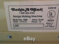 Badge A Matic II Automatique Électrique 2.25 Button Maker