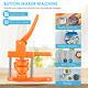 Bouton Badge Maker 300pcs Part 3taille 1+1.25+2.25 Pouces Bricolage Presse Machine Orange