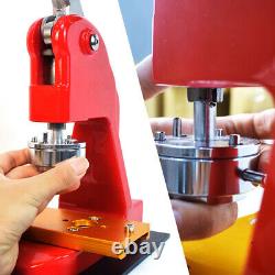 Bouton De Bricolage Badge Maker Machine Punch Press +circle Cutter Craft Tool 58/37