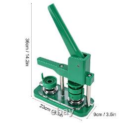 Bouton Machine Fabricant Bricolage Insigne Ergonomie Grip Bouton De Fabrication De Presse Was