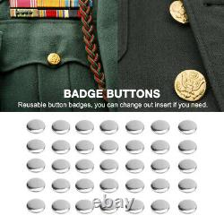 Diy Badge Button Maker Fournitures / Pièces Metal Pin Back 32/58mm Round 1000/2000 Qty