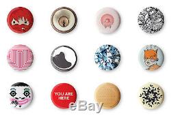 Hot Sale1inch Kit! Badge Button Maker + 1 000 Set De Fournitures De Retour De Pin + Circle Cutter