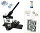 Kit-37mm (1.5) Bouton D’insigne Maker-b400+round Mould+200 Pin Parts+circle Cutter
