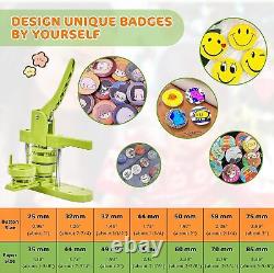 Machine à fabriquer des badges de différentes tailles Alldeer 2,25+3 pouces