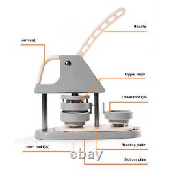 Machine à fabriquer des boutons 58mm Presse à épingles avec Machine à fabriquer des boutons L6V5