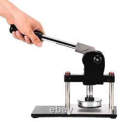 Machine de presse de conception d'économie de main-d'œuvre pour la fabrication de boutons en papier rond