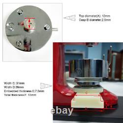 Matrice de poinçonnage de badge pour machine à fabriquer des boutons Moule rond DIY 25-58mm