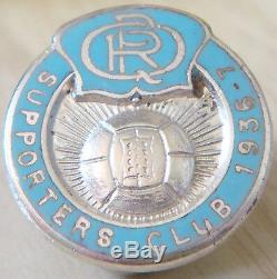 Park Rangers Queens 1936-37 Club Supporters Insigne Maker Bcm Hinds Boutonnières