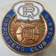 Queens Park Rangers 1948-49 Supporteurs Badge Club Maker H. W Miller Bouton Trou